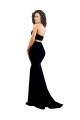 Stretch Crepe Mermaid Long Sleeveless Low Back Prom Dresses Sheffield
