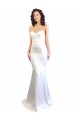 Stretch Crepe Mermaid Long Sleeveless Low Back Formal Evening Gown / Prom Dress / Bridesmaid Dress Sheffield
