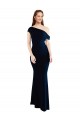 Stretch Crepe Mermaid Long Sleeveless One Shoulder Prom Dresses Sheffield