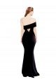 Stretch Crepe Mermaid Long Sleeveless Keyhole Back Prom Dresses Sheffield