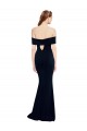 Stretch Crepe Mermaid Long Sleeveless Keyhole Back Formal Dress / Bridesmaid Dress Sheffield