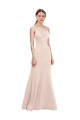 Stretch Crepe A-Line Long Sleeveless V-Back Formal Dress / Bridesmaid Dress Sheffield