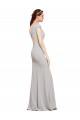 Stretch Crepe A-Line Sleeveless Dark Navy Formal Evening Gown / Prom Dress / Bridesmaid Dress Sheffield