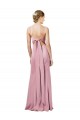 Stretch Crepe Sheath Long Sleeveless Open Back Formal Evening Gown / Prom Dress / Bridesmaid Dress Sheffield