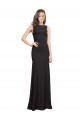 Stretch Crepe Mermaid Long Sleeveless Open Back Prom Dress / Bridesmaid Dress Sheffield