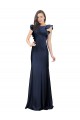Stretch Crepe Mermaid Long Sleeveless Keyhole Back Prom Dress / Bridesmaid Dress Sheffield