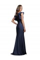 Stretch Crepe Mermaid Long Sleeveless Keyhole Back Prom Dress / Bridesmaid Dress Sheffield