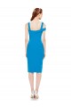 Stretch Crepe Mermaid Cocktail Length Sleeveless Formal Evening Gown / Prom Dress / Bridesmaid Dress Sheffield