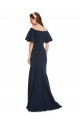 Stretch Crepe Mermaid Short Sleeves Long Bridesmaid Dress / Formal Dress Sheffield