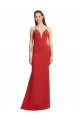 Stretch Crepe Mermaid Long Sleeveless Open Back Formal Evening Gown / Prom Dress / Bridesmaid Dress Sheffield