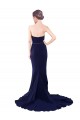 Stretch Crepe Mermaid Sweep Train Sleeveless Low Back Semi Formal Evening Dress / Prom Dress / Bridesmaid Dress Sheffield