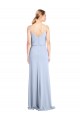 Stretch Crepe Sheath Long Sleeveless V-Back Formal Dress / Bridesmaid Dress Sheffield