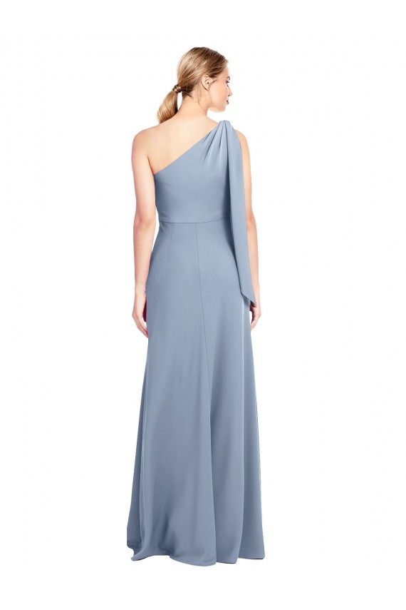 Stretch Crepe Sheath Long Flutter Sleeves Formal Dress / Bridesmaid Dress Sheffield