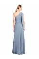 Stretch Crepe Sheath Long Flutter Sleeves Formal Dress / Bridesmaid Dress Sheffield