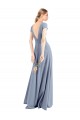 Stretch Crepe Sheath Long Cap Sleeves Prom Dress / Bridesmaid Dress Sheffield