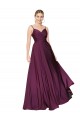 Stretch Crepe A-Line Long Sleeveless V-Back Formal Evening Gown / Prom Dress / Bridesmaid Dress Sheffield