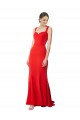 Stretch Crepe Mermaid Long Red Formal Evening Gown / Prom Dress / Bridesmaid Dress Sheffield