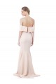 Stretch Crepe Mermaid Long Sleeveless Nude Formal Evening Gown / Prom Dress / Bridesmaid Dress Sheffield