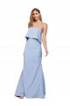 Stretch Crepe A-Line Long Sleeveless Low Back Formal Dress / Bridesmaid Dress Sheffield