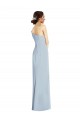Stretch Crepe Trumpet Trumpet Sleeveless Light Sky Blue Formal Evening Gown / Prom Dress / Bridesmaid Dress Sheffield