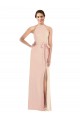 Stretch Crepe Trumpet Long Sleeveless Criss Cross Back Formal Evening Gown / Prom Dress / Bridesmaid Dress Sheffield