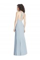 Stretch Crepe Trumpet Long Sleeveless Criss Cross Open Back Evening Dress / Bridesmaid Dress Sheffield