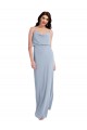 Stretch Crepe Sheath Long Sleeveless V-Back Formal Evening Gown / Prom Dress / Bridesmaid Dress Sheffield
