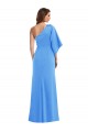 Stretch Crepe Trumpet Long Bell Sleeves Semi Formal Evening Dress / Prom Dress / Bridesmaid Dress Sheffield