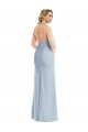 Stretch Crepe Trumpet Long Sleeveless Open Back Bridesmaid Dress / Evening Dress Sheffield