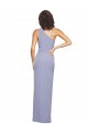Stretch Crepe Sheath Long Sleeveless Side Slit Prom Dresses Sheffield