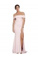 Stretch Crepe Sheath Sweep Train Sleeveless Low Back Formal Evening Gown / Prom Dress / Bridesmaid Dress Sheffield