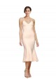 Stretch Crepe Sheath Midi Length Sleeveless Low Back Evening Gown / Prom Dress / Bridesmaid Dress Sheffield