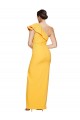 Stretch Crepe Sheath Long Sleeveless High Slit Prom Dresses Sheffield