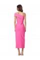 Stretch Crepe Sheath Midi Length Sleeveless Formal Evening Gown / Prom Dress / Bridesmaid Dress Sheffield