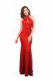 Stretch Satin Mermaid Long Sleeveless Keyhole Back Formal Evening Gown / Prom Dress / Bridesmaid Dress Sheffield