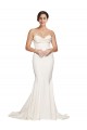 Stretch Satin Mermaid Sweep Train Sleeveless Low Back Formal Evening Gown / Prom Dress / Bridesmaid Dress Sheffield