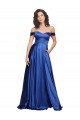 Stretch Satin A-Line Sweep Train Sleeveless Formal Evening Gown / Prom Dress / Bridesmaid Dress Sheffield