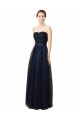 Tulle Long Sleeveless Bridesmaid Gown Sheffield