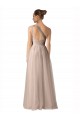 Tulle A-Line Long Sleeveless Keyhole Back Formal Dress / Bridesmaid Dress Sheffield