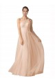 Tulle A-Line Long Sleeveless Keyhole Back Formal Dress / Bridesmaid Dress Sheffield