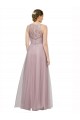 Tulle & Lace A-Line Long Sleeveless Bridesmaid Dress Sheffield