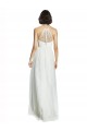 Tulle A-Line Long Sleeveless Bridesmaid Dress Sheffield