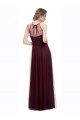 Tulle A-Line Long Sleeveless Red Bridesmaid Dress Sheffield