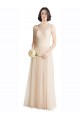Tulle & Lace A-Line Sleeveless Ivory Bridesmaid Dress Sheffield