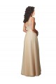 Tulle & Lace A-Line Long Sleeveless V-Back Bridesmaid Dress Sheffield