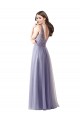 Tulle & Lace A-Line Long Sleeveless V-Back Formal Dress / Bridesmaid Dress Sheffield