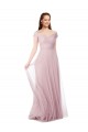 Tulle A-Line Long Sleeveless Bridesmaid Dress / Evening Dress Sheffield