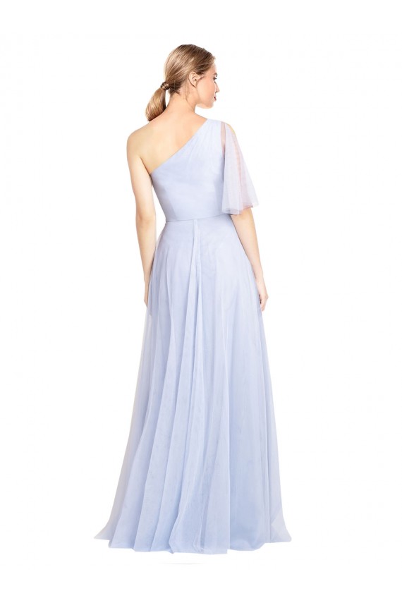 Tulle A-Line Long Flutter Sleeves Bridesmaid Dress Sheffield