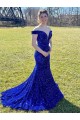 Velvet Sequin Sweep Train Sleeveless Prom Dress Sheffield