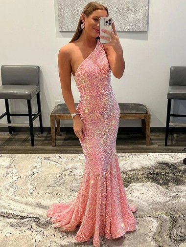 Velvet Sequin Sweep Train Sleeveless Prom Dress / Evening Dress Sheffield